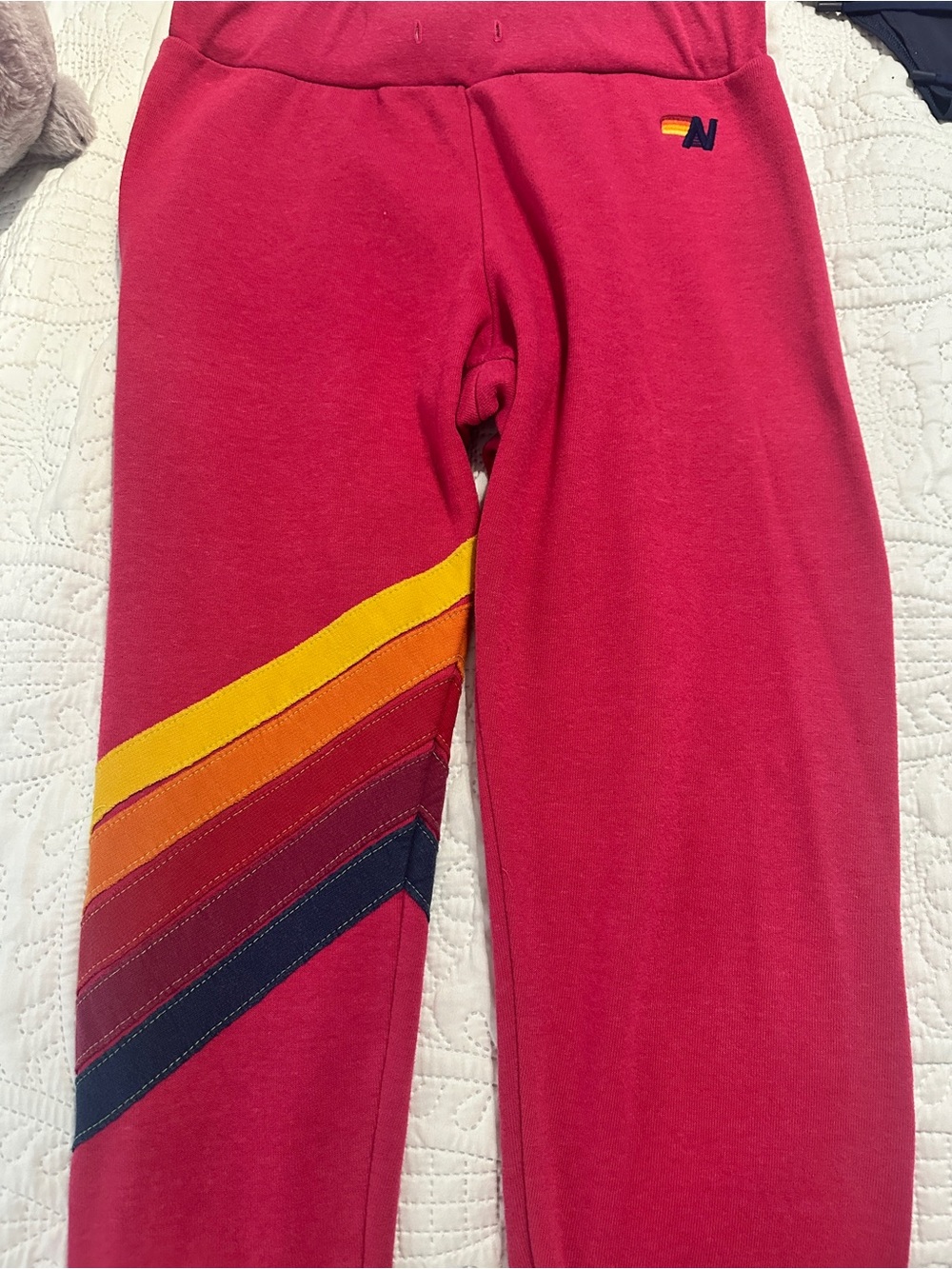 Aviator Nation RARE VINTAGE Sunburst Stitch Full Zip Hoodie and Jogger set - Picture 7 of 10